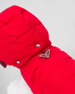 Mujer/Hombre Prada ACCESORIOS PARA MASCOTAS|ACCESORIOS PARA MASCOTAS^Abrigo Acolchado De Re-nylon Con Capucha