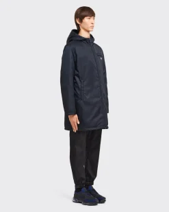 Hombre Prada ROPA DE ABRIGO^Abrigo Acolchado En Gabardina De Re-nylon