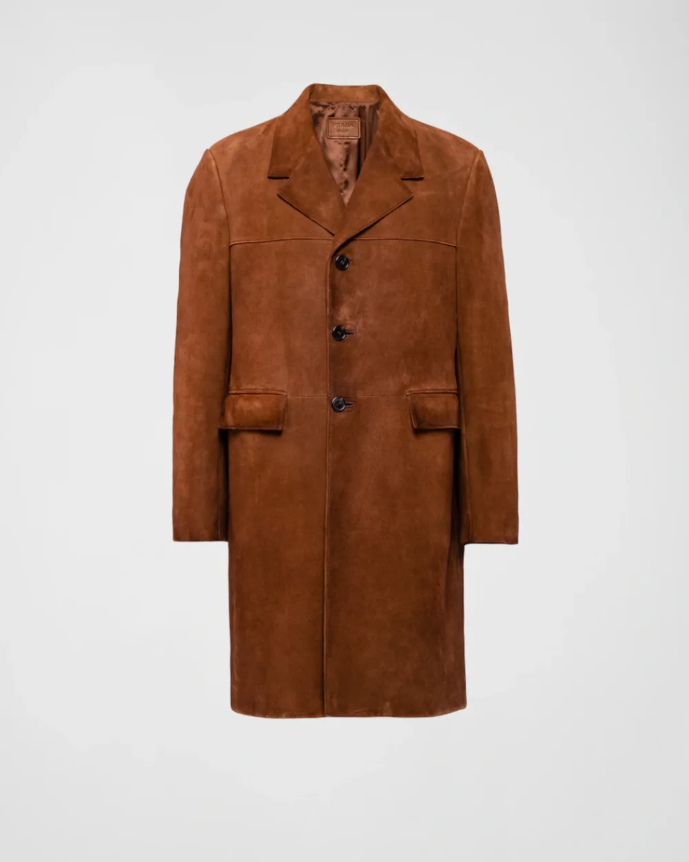 Hombre Prada ROPA DE PIEL^Abrigo De Ante