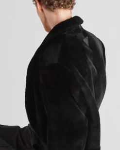 Hombre Prada ROPA DE PIEL^Abrigo De Borreguillo