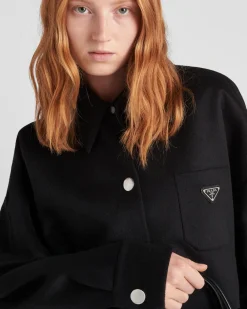 Mujer Prada CHAQUETAS Y ABRIGOS^Abrigo De Cashgora