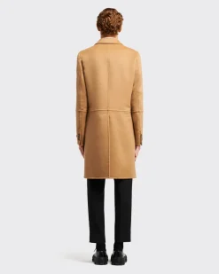 Hombre Prada CHAQUETAS Y ABRIGOS^Abrigo De Lana Y Angora