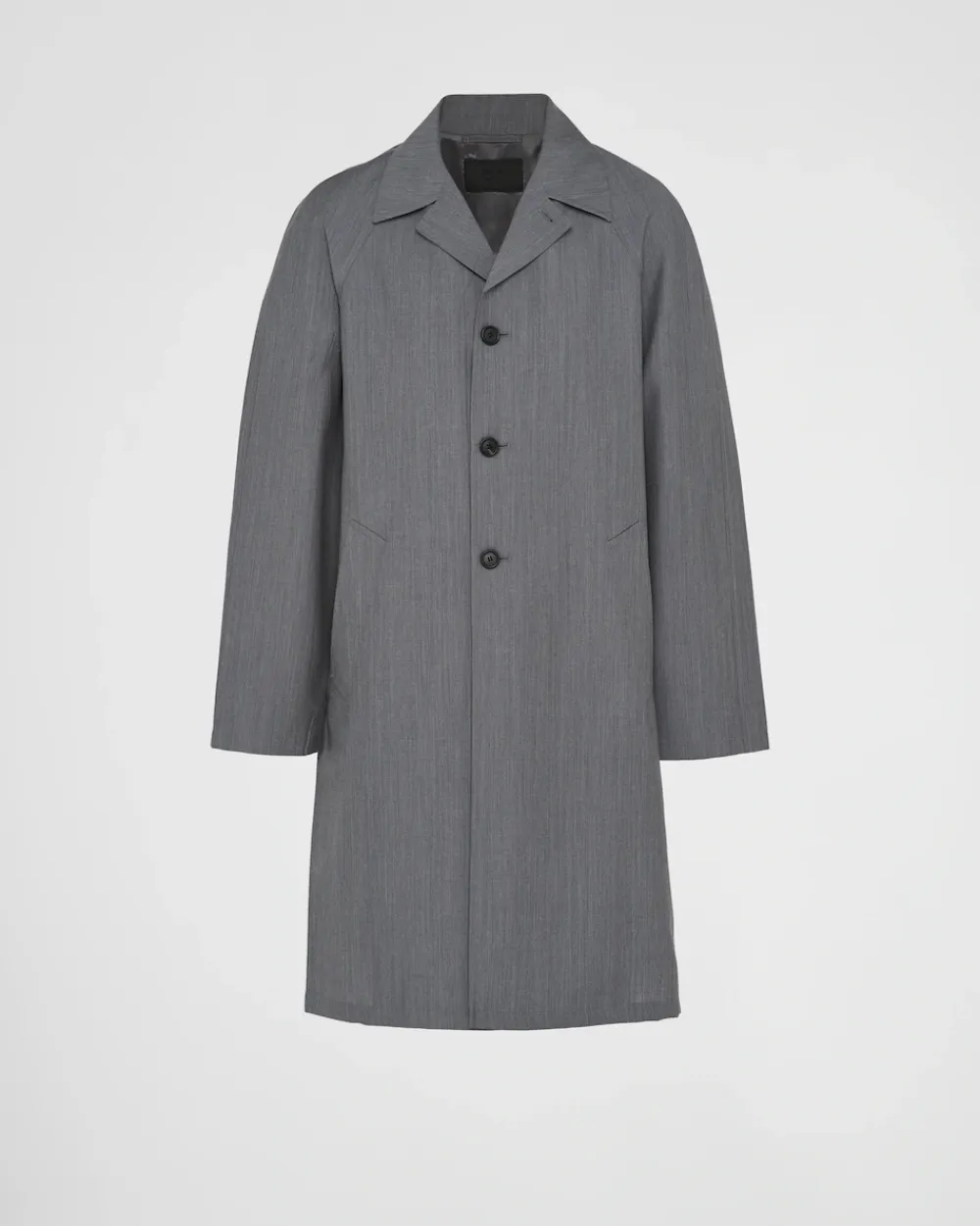 Hombre Prada CHAQUETAS Y ABRIGOS^Abrigo De Lana Y Mohair