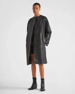 Mujer Prada ROPA DE PIEL^Abrigo De Piel
