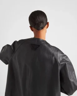 Mujer Prada ROPA DE PIEL^Abrigo De Piel