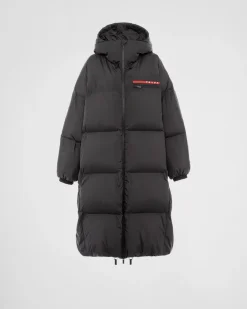 Mujer Prada ROPA^Abrigo De Plumón Extragrande De Re-nylon Técnico