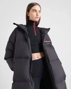 Mujer Prada ROPA^Abrigo De Plumón Extragrande De Re-nylon Técnico