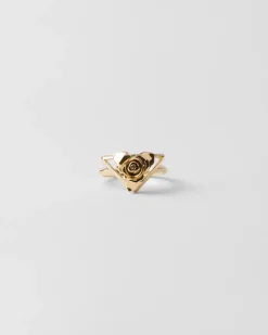 Mujer Prada JOYAS DE FANTASÍA^Anillo De Metal