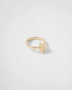 Mujer Prada JOYAS DE FANTASÍA^Anillo De Metal