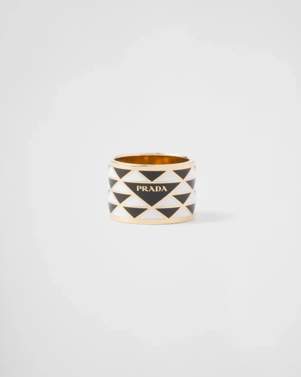 Mujer Prada JOYAS DE FANTASÍA^Anillo De Metal Esmaltado