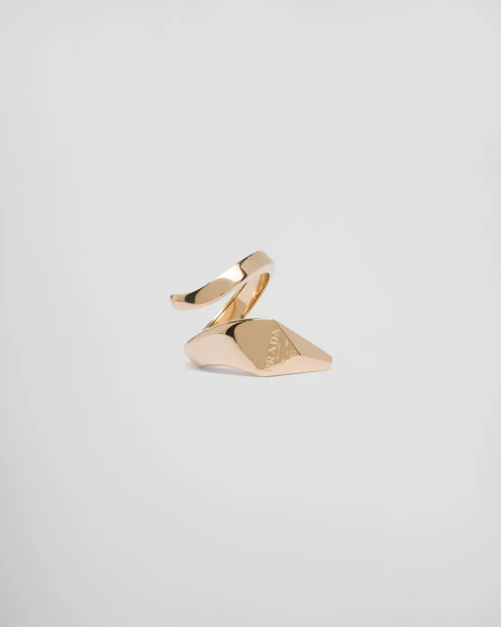 Hombre Prada COLECCIÓN DE JOYERÍA ELEGANTE^Anillo Eternal Gold De Oro Amarillo