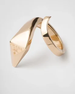 Mujer/Hombre Prada COLECCIÓN DE JOYERÍA ELEGANTE|COLECCIÓN DE JOYERÍA ELEGANTE^Anillo Eternal Gold De Oro Amarillo