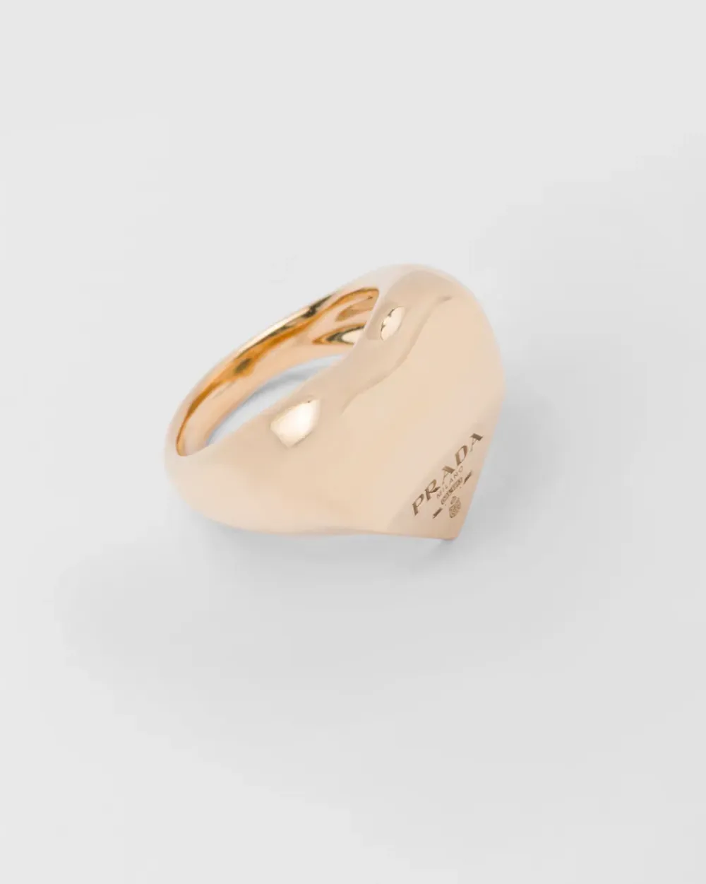 Mujer Prada COLECCIÓN DE JOYERÍA ELEGANTE^Anillo Eternal Gold De Oro Amarillo