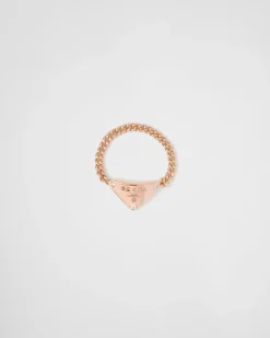 Mujer Prada COLECCIÓN DE JOYERÍA ELEGANTE^Anillo Eternal Gold: Oro Rosa Y Diamantes