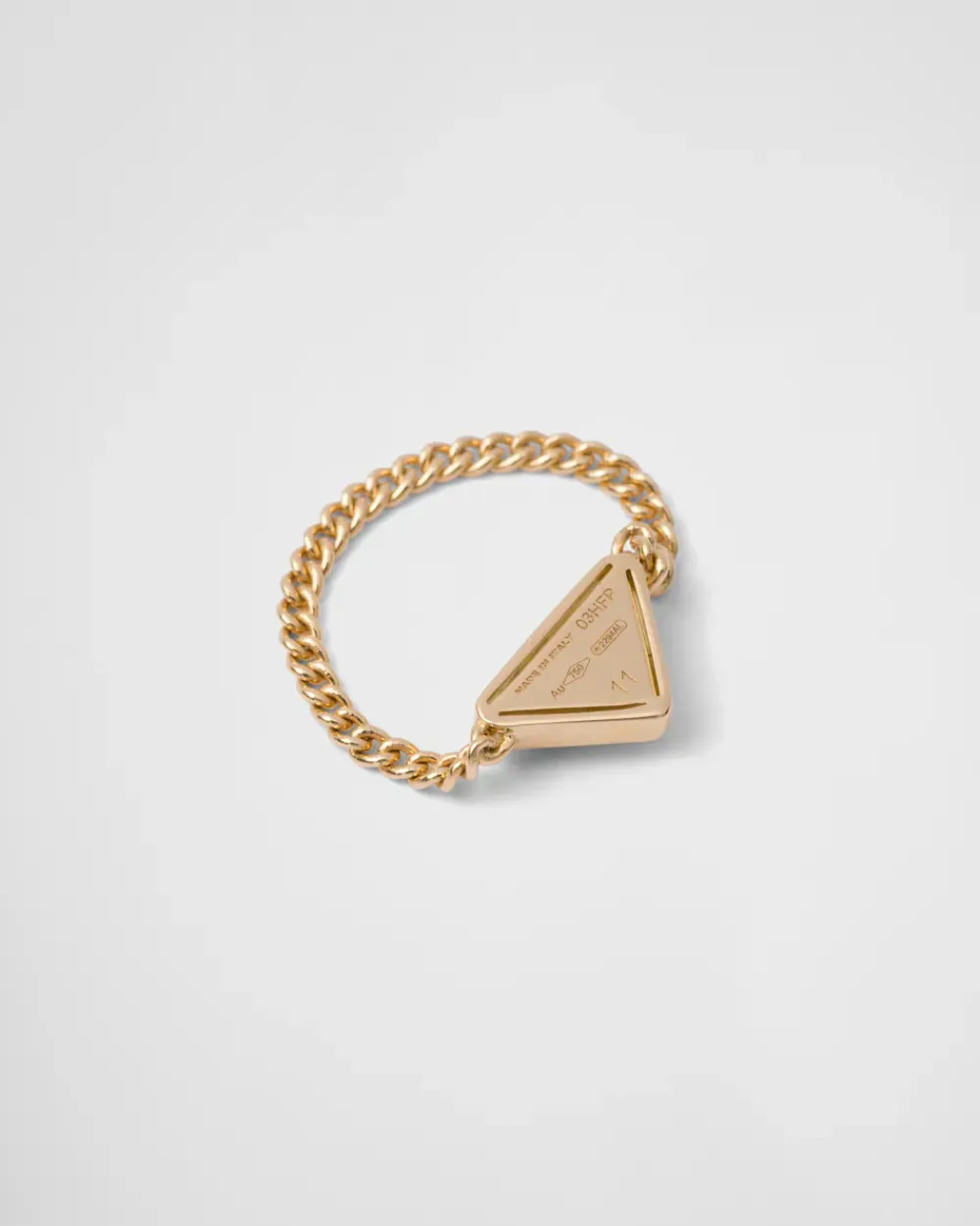 Mujer Prada COLECCIÓN DE JOYERÍA ELEGANTE^Anillo Eternal Gold: Oro Y Cuarzo Verde