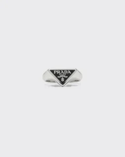 Hombre Prada JOYAS DE PLATA^Anillo Symbole