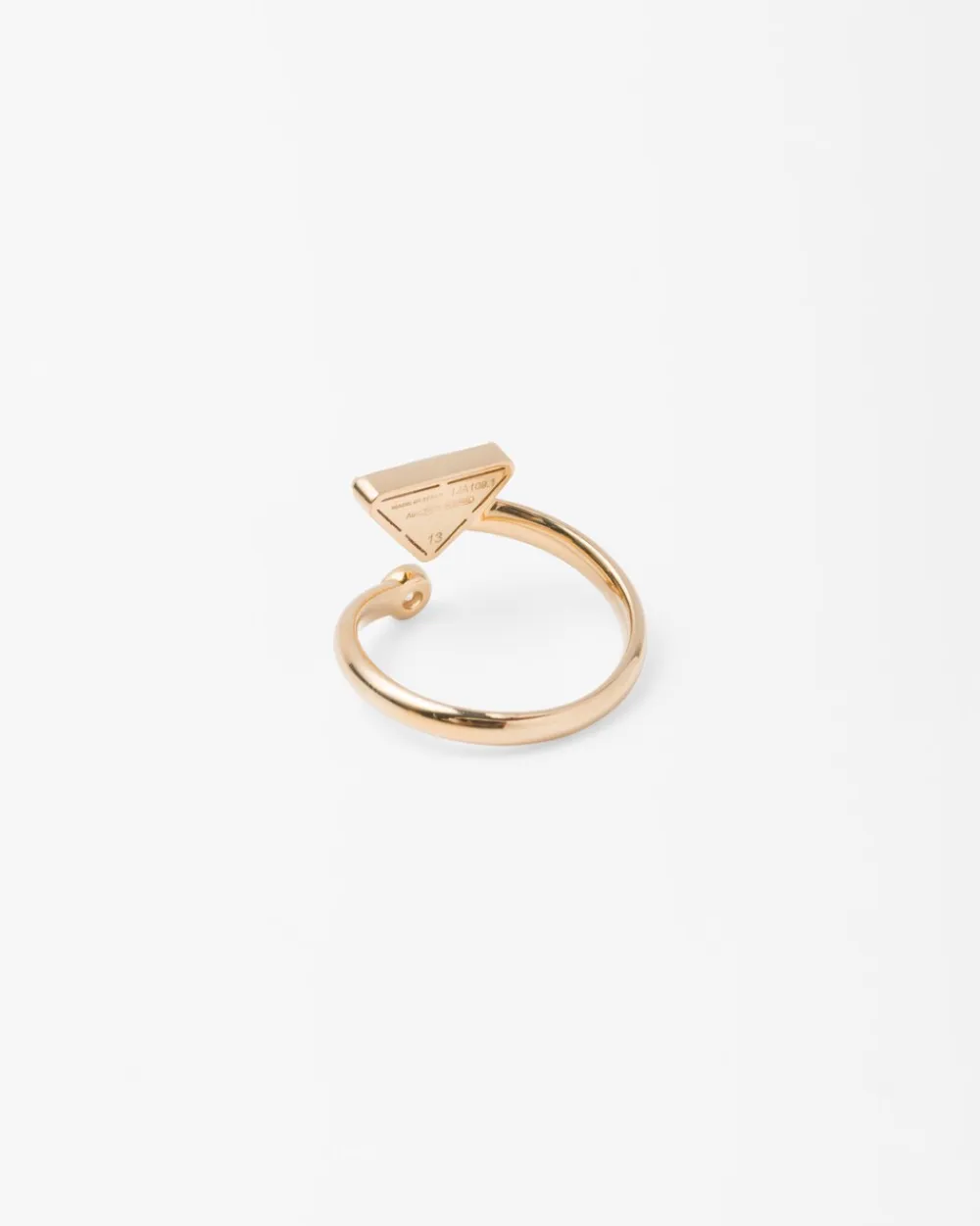 Mujer Prada COLECCIÓN DE JOYERÍA ELEGANTE^Anillo Tú Y Yo Eternal Gold