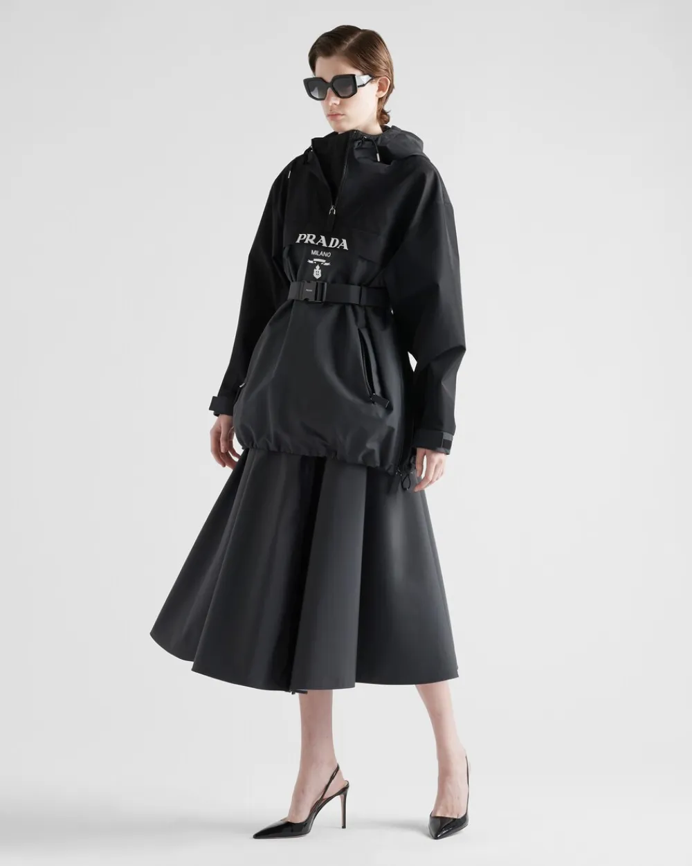 Mujer Prada ROPA DE ABRIGO^Anorak De Tejido Técnico