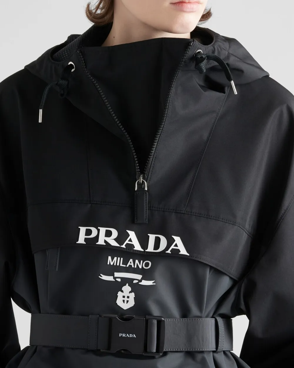 Mujer Prada ROPA DE ABRIGO^Anorak De Tejido Técnico