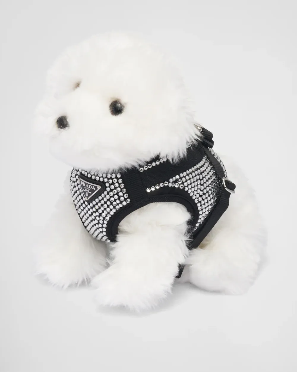 Mujer/Hombre Prada ACCESORIOS PARA MASCOTAS|ACCESORIOS PARA MASCOTAS^Arnés Para Perros De Satén Con es