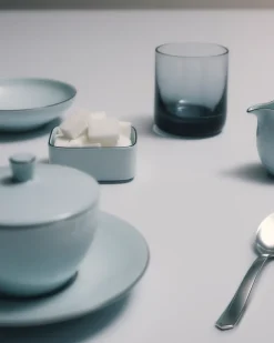 Prada TÉ Y CAFÉ^Azucarero De Porcelana - Celadon