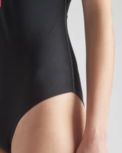 Mujer Prada ROPA^Bañador De Una Pieza De Punto Elástico