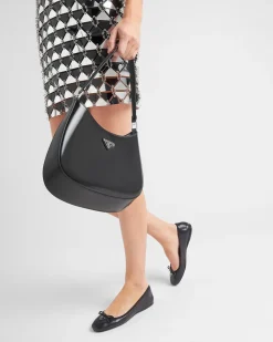 Mujer Prada ZAPATOS DE SALÓN Y BAILARINAS^Bailarinas De Piel De Napa