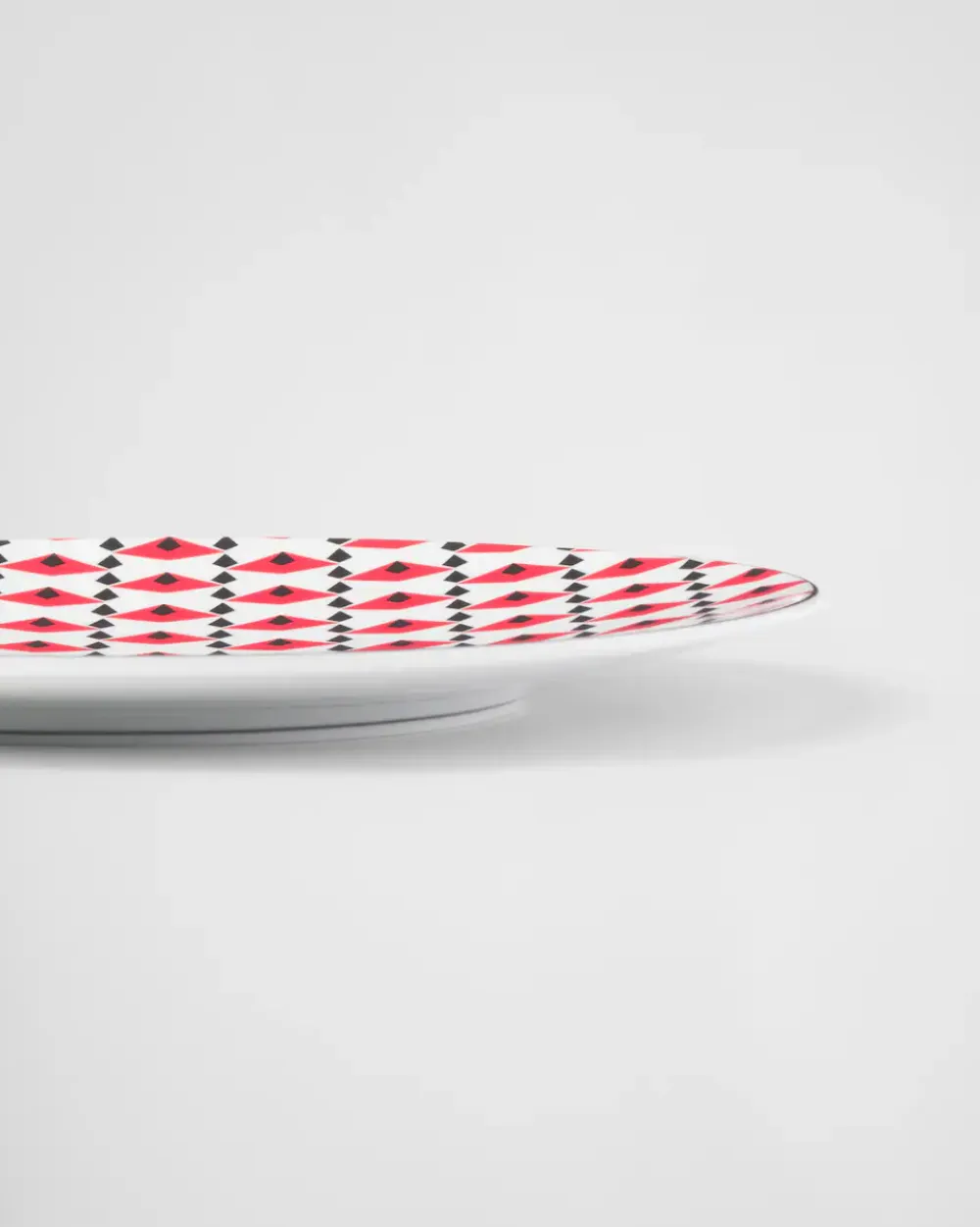 Prada PLATOS Y BOLES^Bajoplato De Porcelana - Vienna Red