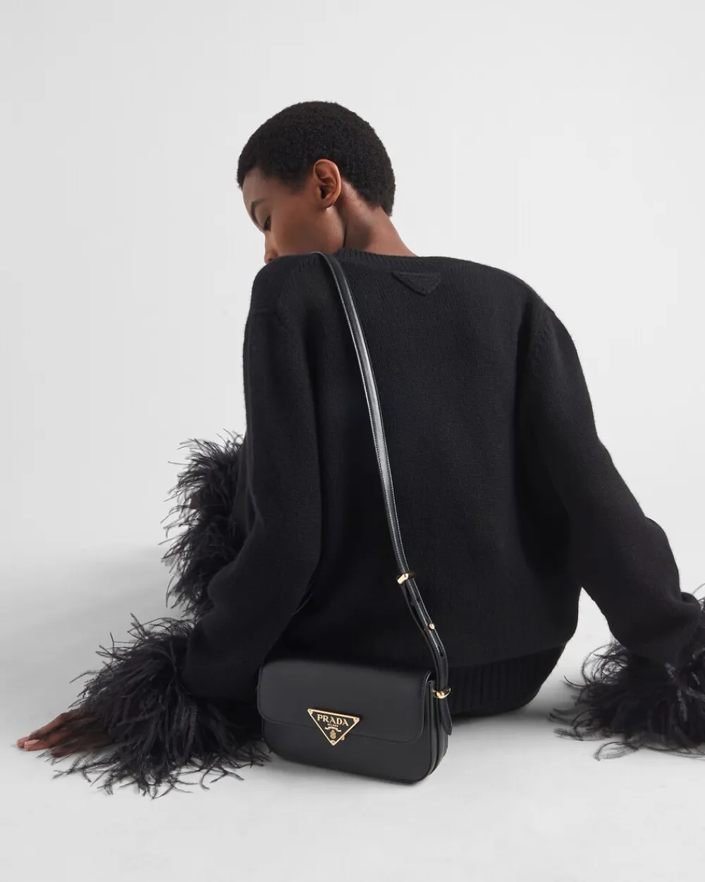Mujer Prada MINIBOLSOS|MINIBOLSOS^Bandolera De Piel