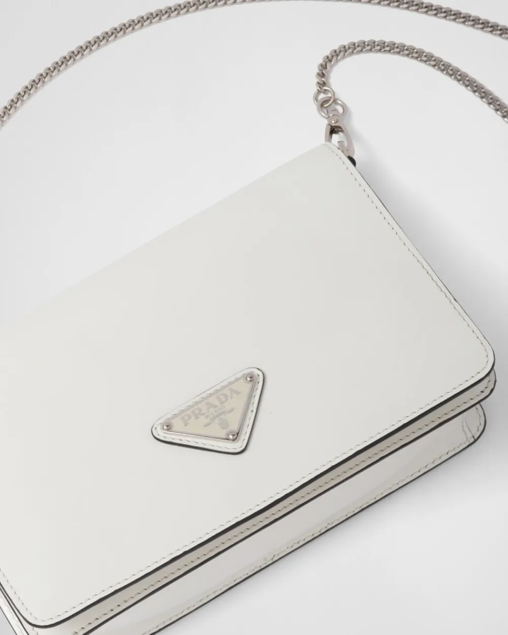 Mujer Prada MINIBOLSOS|MINIBOLSOS^Bandolera De Piel Cepillada