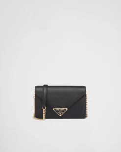 Mujer Prada BOLSOS DE HOMBRO|BOLSOS DE HOMBRO^Bandolera De Piel Saffiano