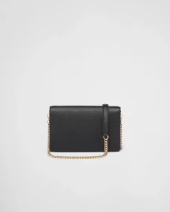 Mujer Prada BOLSOS DE HOMBRO|BOLSOS DE HOMBRO^Bandolera De Piel Saffiano