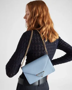 Mujer Prada BOLSOS DE HOMBRO|BOLSOS DE HOMBRO^Bandolera De Piel Saffiano