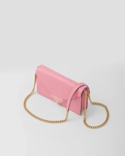 Mujer Prada BOLSOS DE HOMBRO|BOLSOS DE HOMBRO^Bandolera De Piel Saffiano