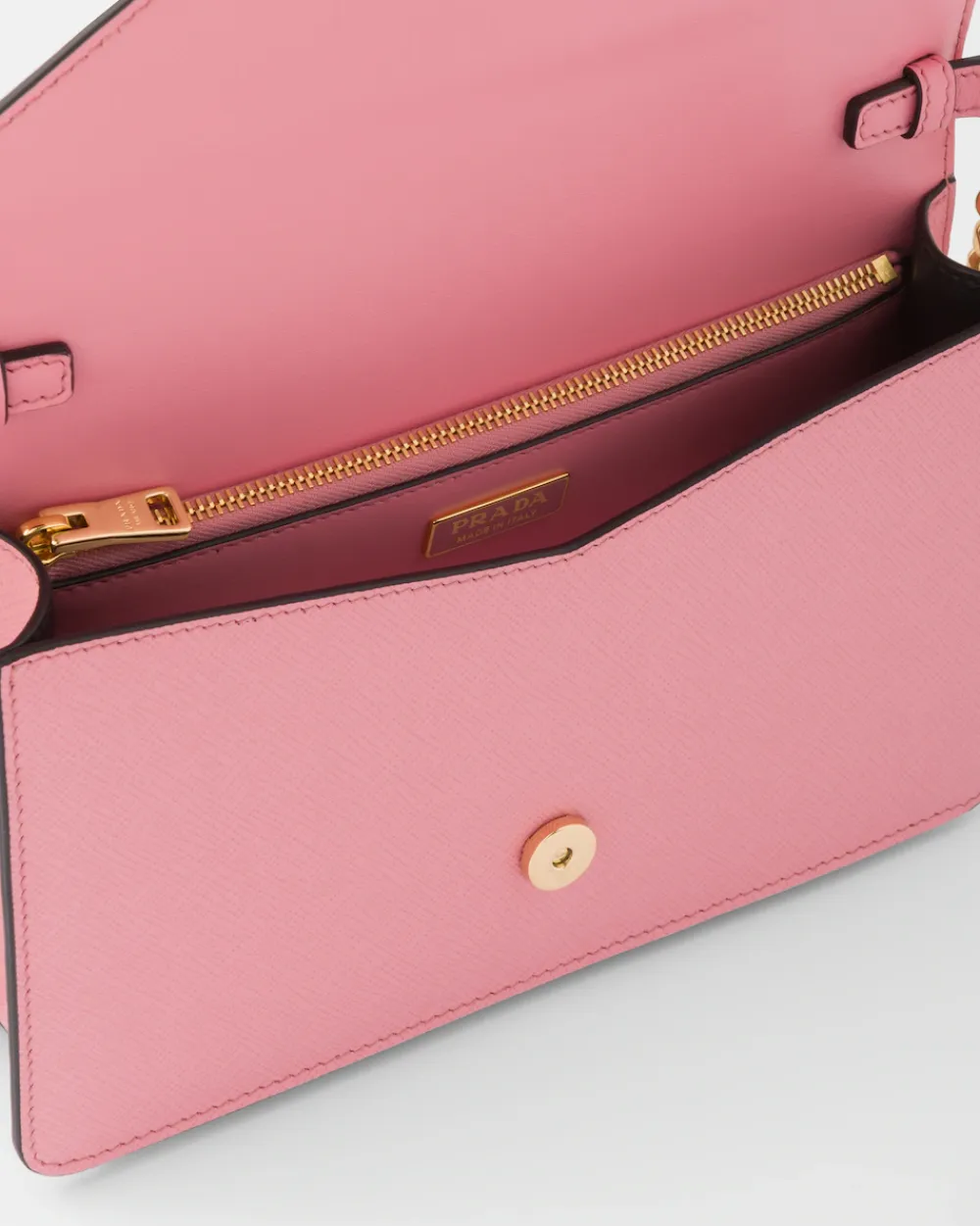 Mujer Prada BOLSOS DE HOMBRO|BOLSOS DE HOMBRO^Bandolera De Piel Saffiano