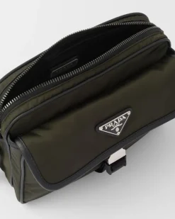Hombre Prada COLECCIÓN MASCULINA|BOLSOS MENSAJEROS^Bandolera De Re-nylon Y Piel Saffiano