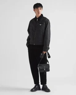 Hombre Prada COLECCIÓN MASCULINA|BOLSOS MENSAJEROS^Bandolera De Re-nylon Y Piel Saffiano