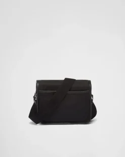 Mujer/Hombre Prada COLECCIÓN MASCULINA|BOLSOS MENSAJEROS^Bandolera De Re-nylon Y Piel Saffiano