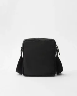 Hombre Prada COLECCIÓN MASCULINA|BOLSOS MENSAJEROS^Bandolera De Re-nylon Y Piel Saffiano