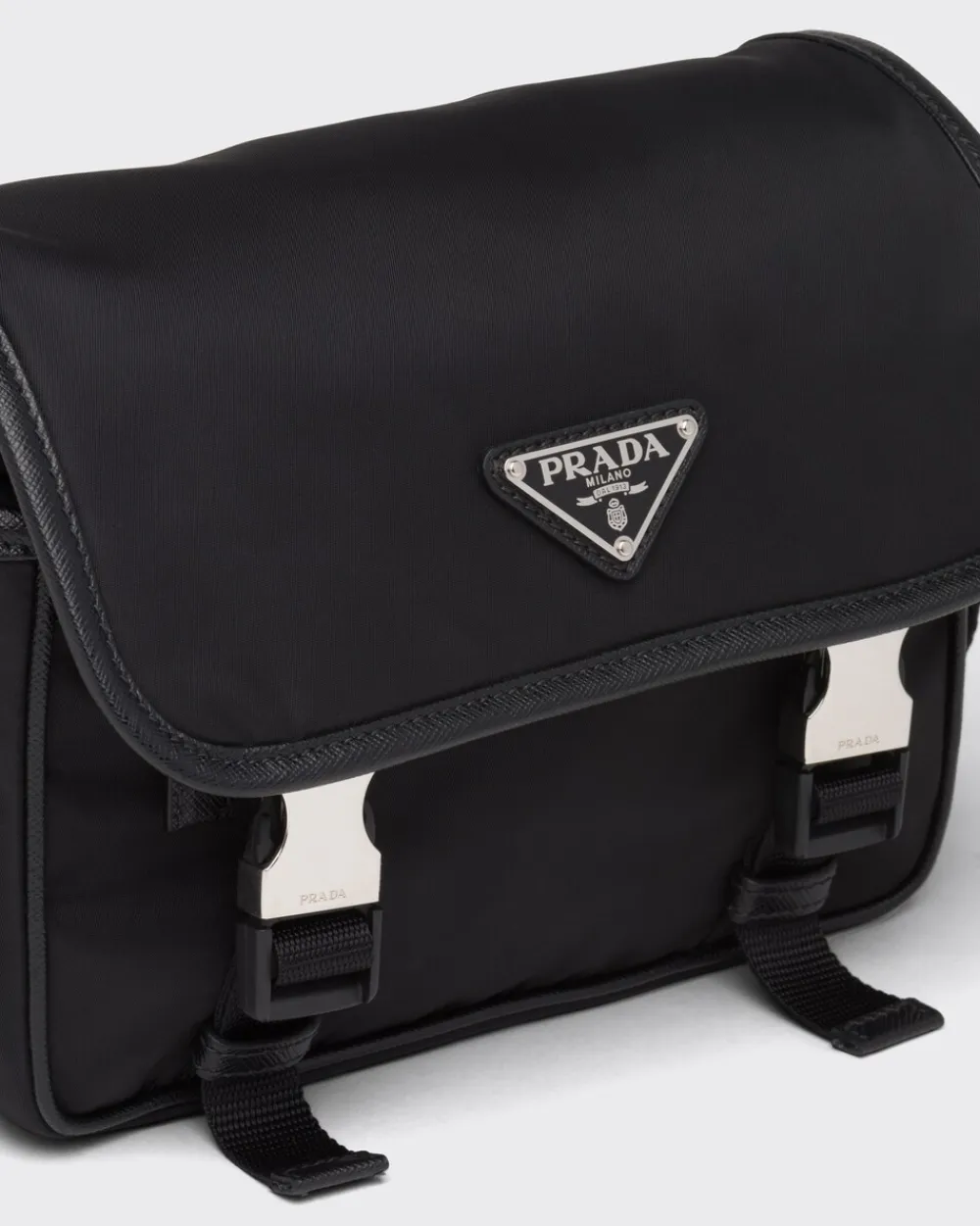 Prada COLECCIÓN MASCULINA^Bandolera De Re-nylon Y Piel Saffiano