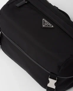 Hombre Prada COLECCIÓN MASCULINA|BOLSOS MENSAJEROS^Bandolera De Re-nylon Y Piel Saffiano