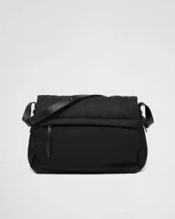 Mujer Prada COLECCIÓN FEMENINA|BOLSOS DE HOMBRO^Bandolera Grande En Re-nylon Acolchado