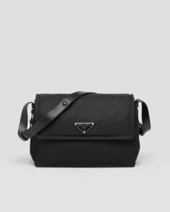 Mujer Prada COLECCIÓN FEMENINA|BOLSOS DE HOMBRO^Bandolera Mediana De Re-nylon Acolchado