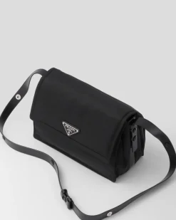 Mujer Prada COLECCIÓN FEMENINA|BOLSOS DE HOMBRO^Bandolera Mediana De Re-nylon Acolchado