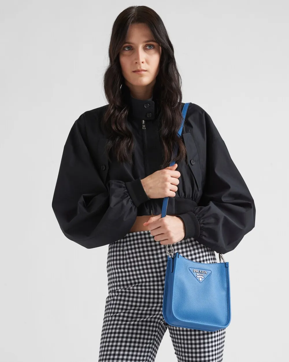Mujer Prada MINIBOLSOS|MINIBOLSOS^Bandolera Pequeña De Piel