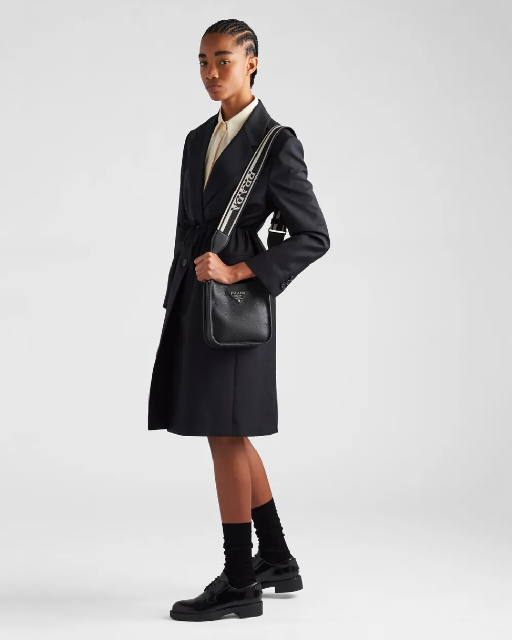 Mujer Prada MINIBOLSOS|MINIBOLSOS^Bandolera Pequeña De Piel