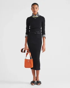 Mujer Prada MINIBOLSOS|MINIBOLSOS^Bandolera Pequeña De Piel