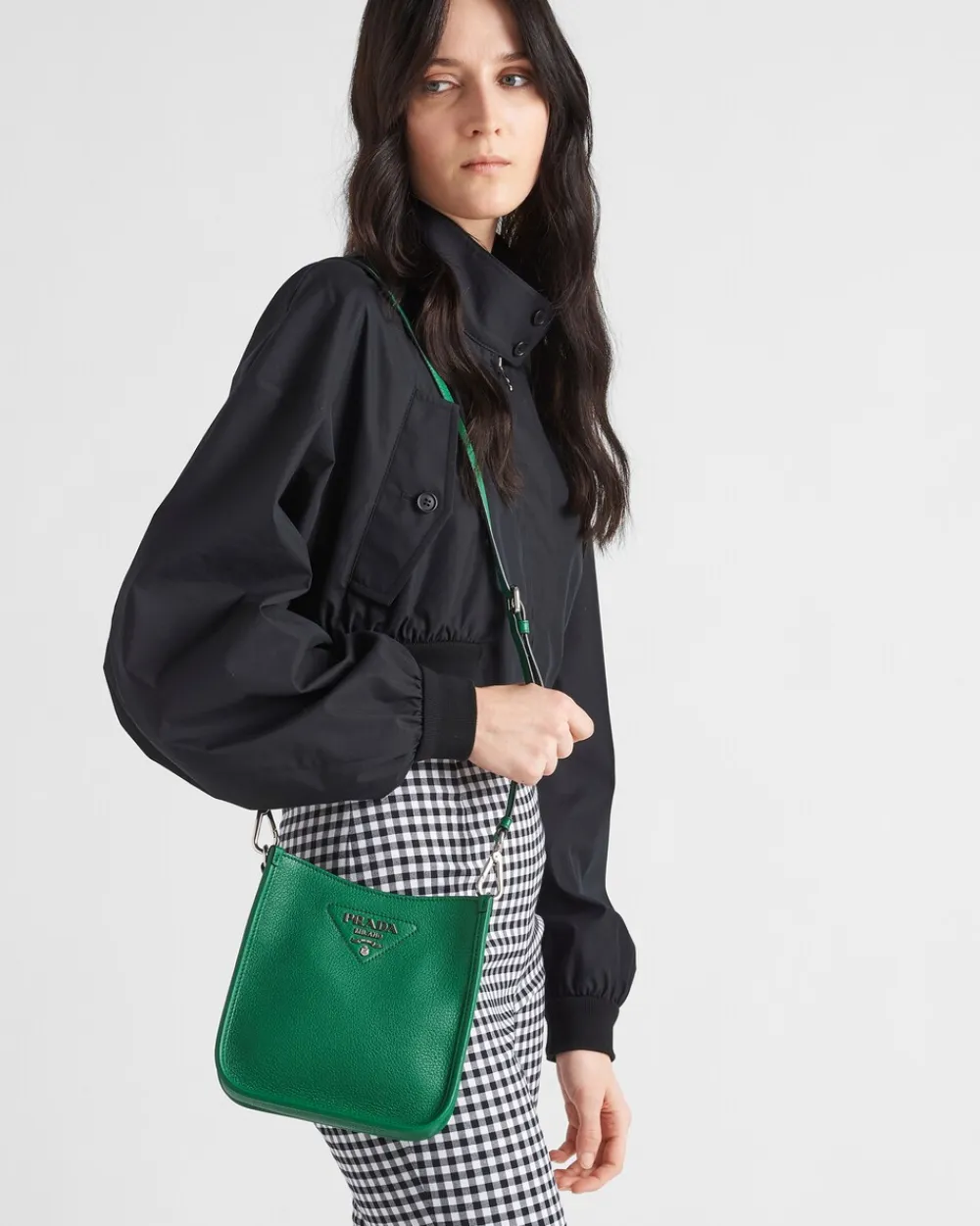 Mujer Prada MINIBOLSOS|MINIBOLSOS^Bandolera Pequeña De Piel