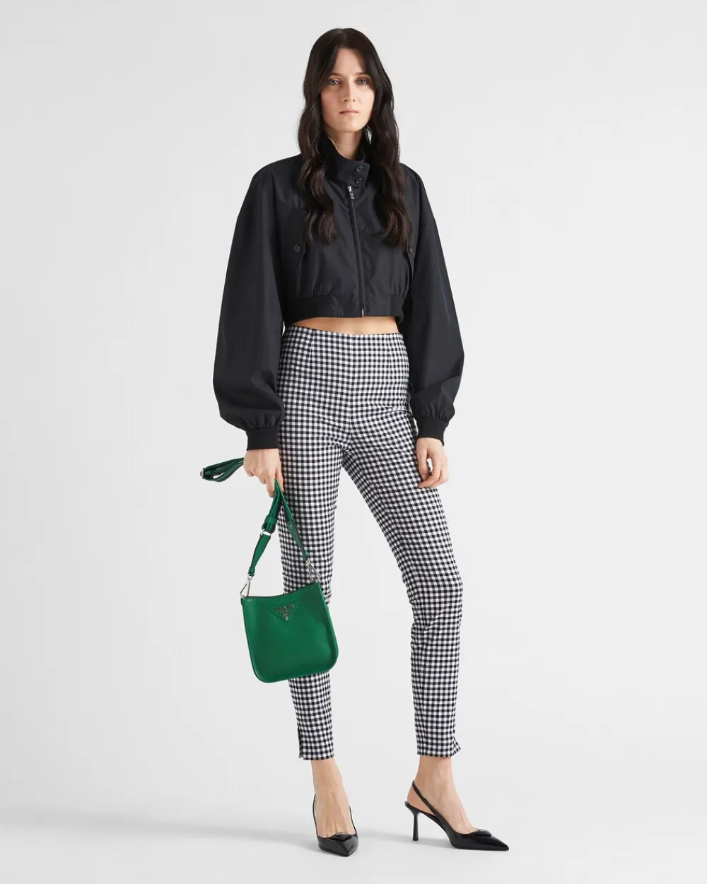 Mujer Prada MINIBOLSOS|MINIBOLSOS^Bandolera Pequeña De Piel