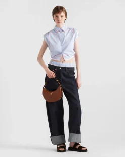 Mujer Prada PRADA ARQUE’|MINIBOLSOS^Bandolera Arqué De Piel